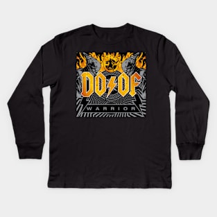 Doof Warrior Kids Long Sleeve T-Shirt